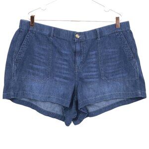 Denim Blue Women's Shorts